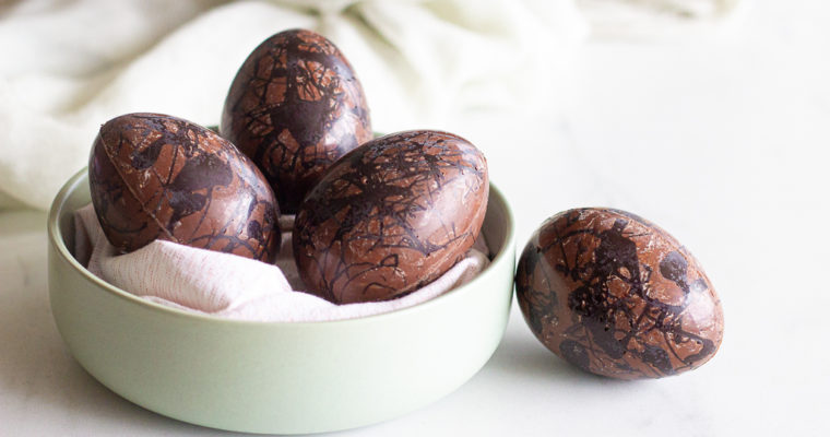 Oeufs au chocolat au lait façon « reese’s »